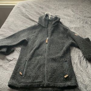 Fjällräven pile fleece hoodie